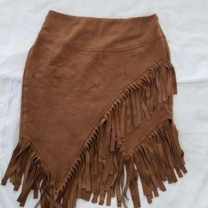 Fringe  skirt size S